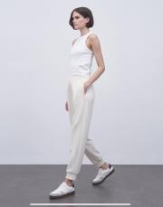 modal jogger pantolon krem 3