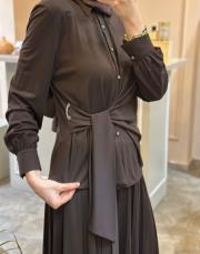 ghisa silk touch elegance takım kahve 7