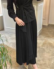 ghisa silk touch elegance takım siyah 2
