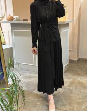 ghisa silk touch elegance takım siyah 4