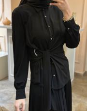 ghisa silk touch elegance takım siyah 6