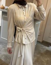 ghisa silk touch elegance takım bej