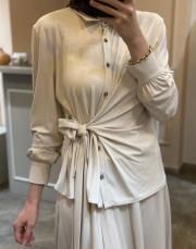 ghisa silk touch elegance takım bej 5