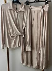 ghisa silk touch elegance takım bej 7