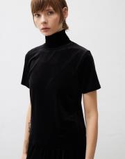 noemi kadife bluz siyah