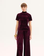 noemi kadife bluz vişne 2