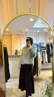 noemi kadife etek vişne