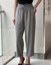 sentez asya havuç paça pantolon gri