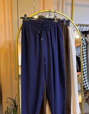 sentez asya havuç paça pantolon kahve