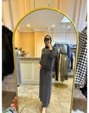 red she 21613 bluz lacivert 2