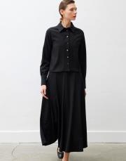 ınes taşlı etekli takım siyah 2