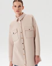 carmen cep detaylı scuba puf kap taş