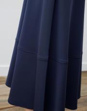 mira scuba altı parçalı kloş etek lacivert 2