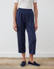 scuba oversize çimalı pantolon lacivert