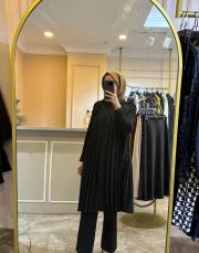 ceremony pilise kol çıt çıt kapamalı akordiyon kap siyah