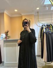 ceremony pilise kol çıt çıt kapamalı akordiyon kap siyah 2