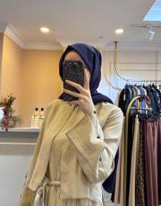 arkası çapraz bağlamalı bolerolu pasıon elbise bej 3