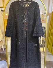 ghisa dantel kap siyah