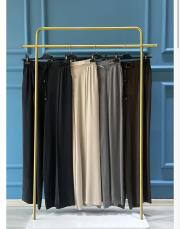 sentez aden ipek kupra pantolon siyah