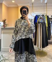 zems desenli kupra takım siyah 2