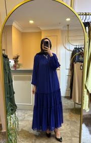 zems şifon elbise saks