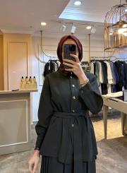 ceremony gold düğmeli ceket siyah