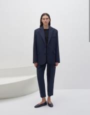 kk desıgn %100 keten blazer lacivert