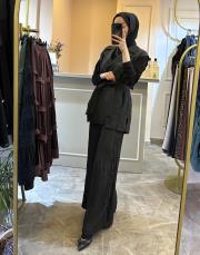 ceremony caliente bol paça pantolon siyah 2