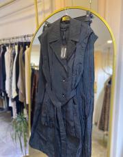 ceremony caliente  belden bağlamalı yelek siyah 5