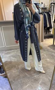 ghisa kuş gözü detaylı kap lacivert 6