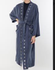 ghisa kuş gözü detaylı kap lacivert 8