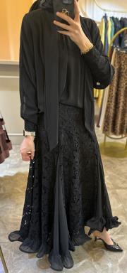 ghisa abiye takım siyah 2