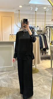 zems saten takım siyah 2