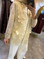 ghisa dantel işlemeli tunik taş 3