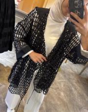 ghisa kapüşon detaylı file kap siyah 2