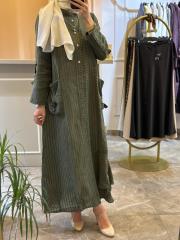 lissmore yeşil elbise yeşil 2