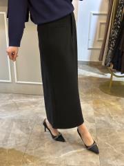 elena dar kalıp etek siyah 2