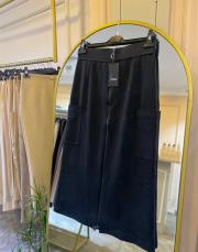 sentez cep detaylı fermuarlı etek siyah