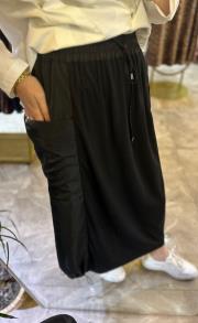 sentez nuve balon etek siyah 2