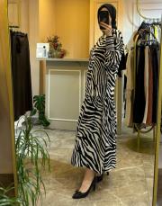 2579 zebra elbise zebra 2
