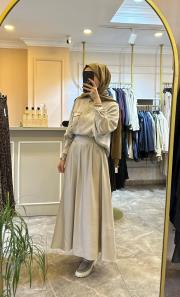 tuniği boncuk işlemeli etekli takım taş 4