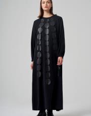 ceremony cookie uzun elbise siyah