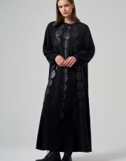 ceremony cookie uzun elbise siyah 2