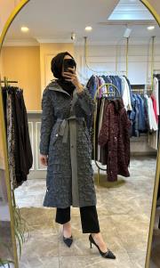 ceremony yanları çıt çıt detaylı star kap gri