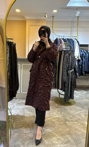 ceremony yanları çıt çıt detaylı star kap bordo