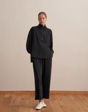 kk fermuarlı modal spor takım siyah