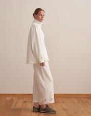 kk fermuarlı modal spor takım ekru 2