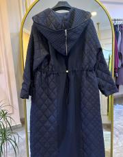 ceremony kapüşonu fermuar detaylı baklava kapitön kap lacivert 6