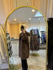 ceremony önü çıt çıtlı kapüşonlu çelik garnili dubai kap kahve 2