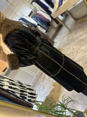 ghisa deri detaylı kaban siyah 3